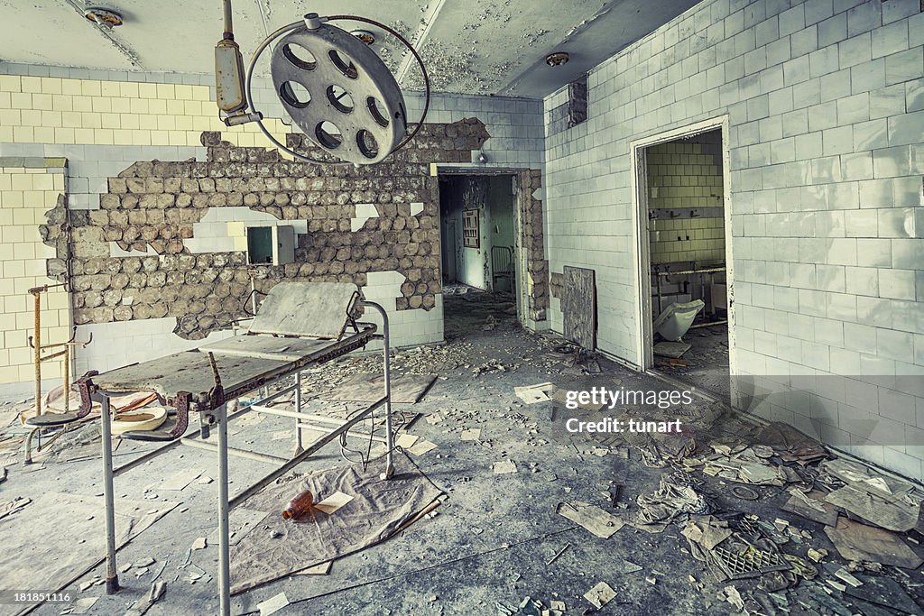 Chernobyl Operating Room Abandoned Operating Room Of An Hospital Pripyat Chernobyl Ukraine High ...