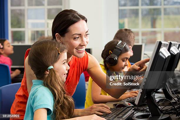 Computer Class At Preschool High-Res Stock Photo - Getty Images