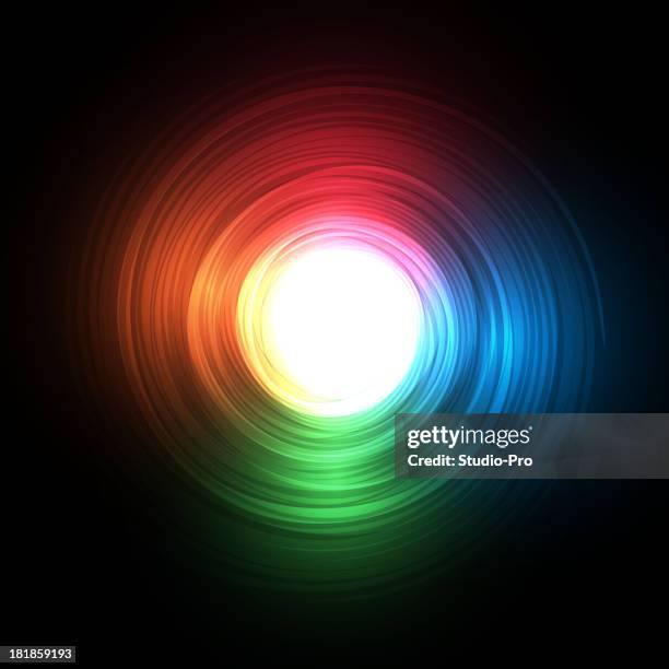 abstract symbol - spectrum stock illustrations