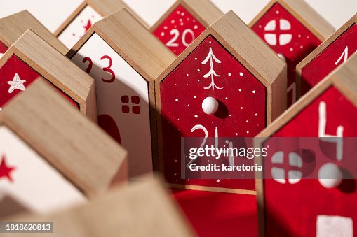 Handmade Wooden Advent Calendar High Res Stock Photo Getty Images Handmade Wooden Advent Calendar High Res Stock Photo Getty Images