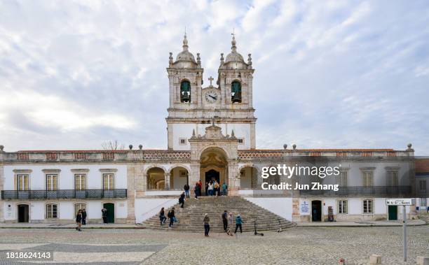 sanctuary of our lady of nazaré, portugal - leiria 個照片及圖片檔