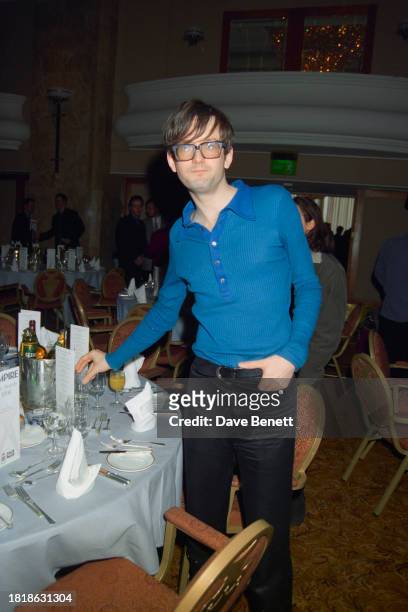 English musician and frontman of the band Pulp, Jarvis Cocker at the Empire Awards ceremony held at the Hilton Hotel, London, 23rd February 1996.