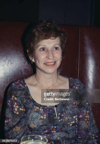 American actress Alice Ghostley in New York, August 12th 1978.