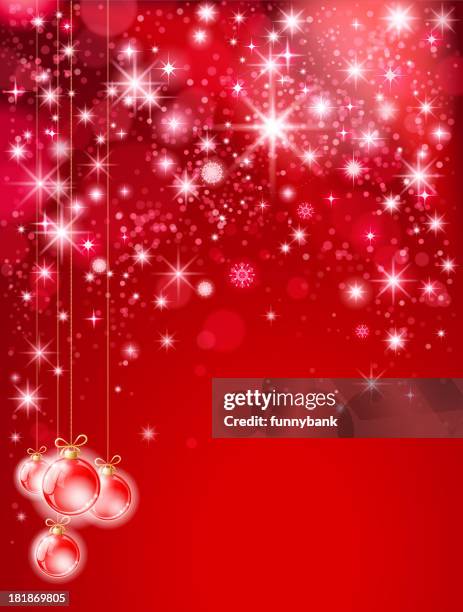 illustrazioni stock, clip art, cartoni animati e icone di tendenza di bright nuovo anno backround - snow ball