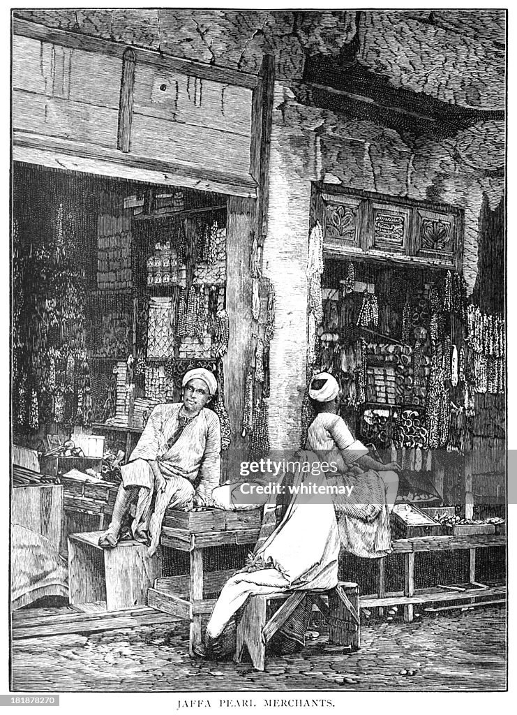 Jaffa pearl comerciantes-aviso de Victoria