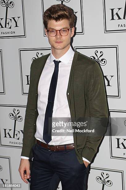 Jim Chapman attends a photocall to launch the KEY Fashion brand at Vanilla on September 25, 2013 in London, England.