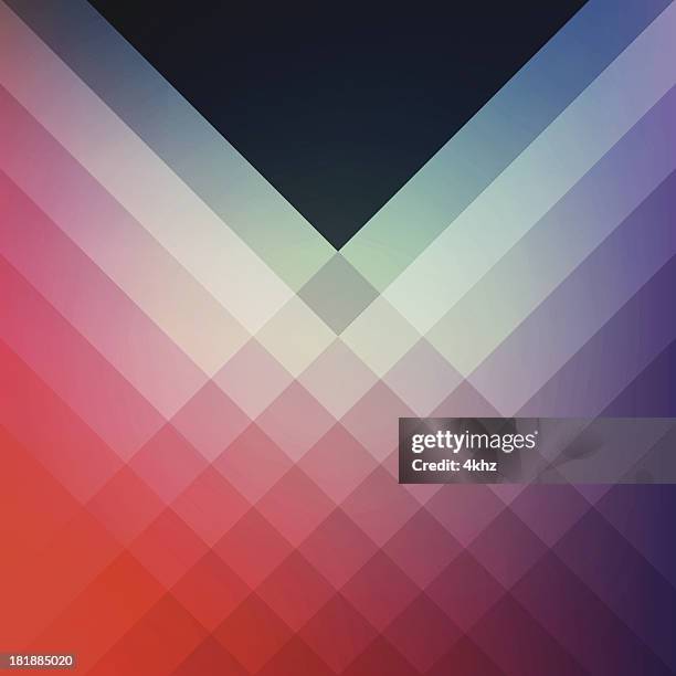 minimal graphic diamond pattern design template frame smooth shadow background - majestic stock illustrations