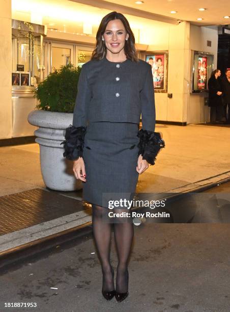 Jennifer Garner attends an advance screening of Netflix's Family Switch at The Paris Theatre on November 27, 2023 in New York City.