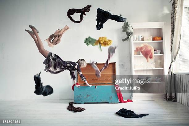 confusion - person falling mid air stock pictures, royalty-free photos & images