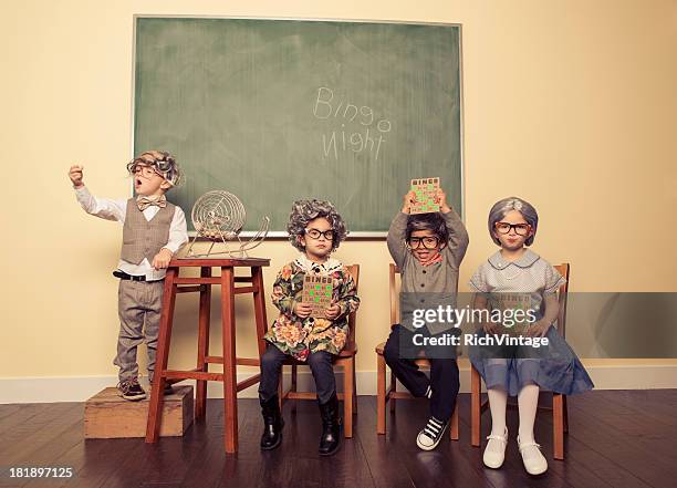 bingo night - bingo stockfoto's en -beelden