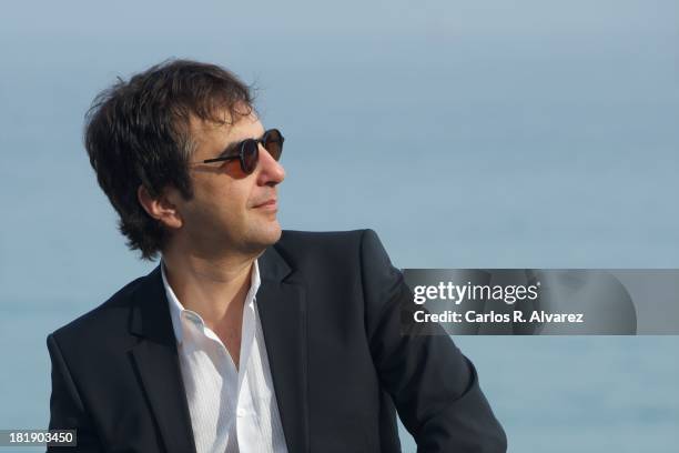Director Atom Egoyan attends the "Devil's Knot" photocall at the Kursaal Palace during the 61st San Sebastian International Film Festival on...