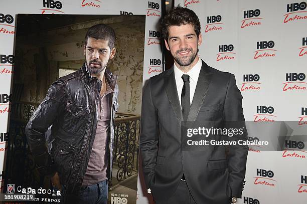 Miguel Angel Munoz attends the HBO Latino's Capadocia Season 3 Premiere Event NYC at HBO Theater on September 25, 2013 in New York City.