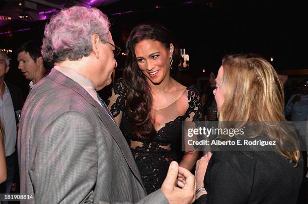 Fox Searchlight co-president Stephen Gilula, actress Paula Patton and Fox Searchlight co-president Nancy Utley attend the after party for the...