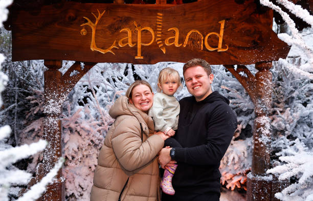GBR: Celebrities Visit LaplandUK - December 03