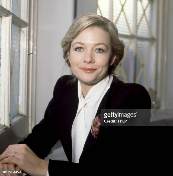 English actress Judy Geeson poses for a portrait in London, England, December 1, 1978.