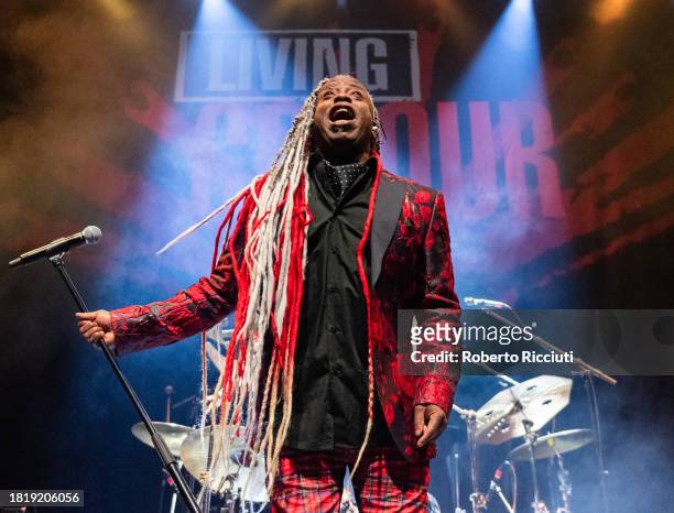 Corey Glover of Living Colour performs at O2 Academy Glasgow on November 28, 2023 in Glasgow, Scotland.
