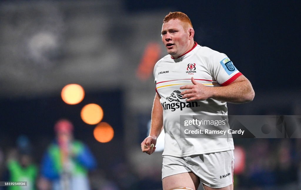 Steven Hohn Rugby Belfast , United Kingdom - 2 December 2023; Steven Kitshoff of Ulster ...