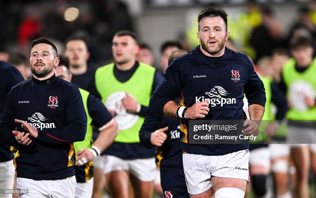 Belfast Rugby Python Belfast , United Kingdom - 2 December 2023; Alan O'Connor of Ulster ...