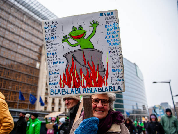 BEL: Massive Climate March Organized In Brussels.