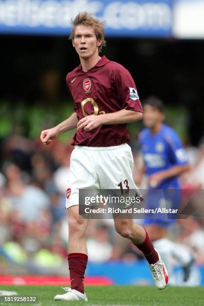 August 21: Alexander Hleb of Arsenal FC running during the Premier League match between Chelsea and Arsenal at the Stamford Bridge on August 21, 2005...