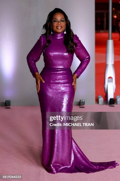 Television host and producer Oprah Winfrey attends the 3rd Annual Academy Museum Gala at the Academy Museum of Motion Pictures in Los Angeles,...