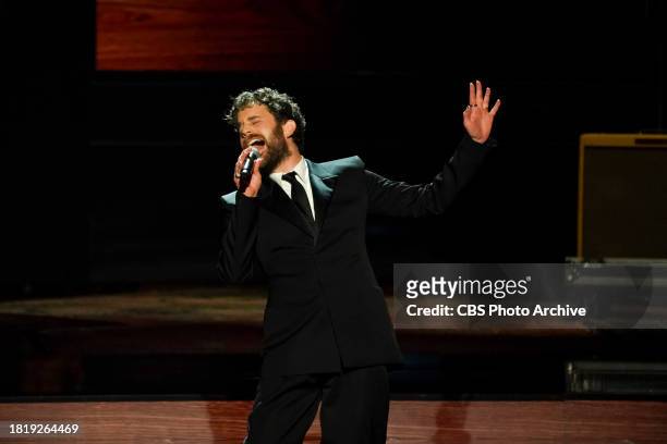 Pictured : Ben Platt performs at THE 46TH ANNUAL KENNEDY CENTER HONORS, which will air Wednesday, Dec. 27 on the CBS Television Network and stream on...