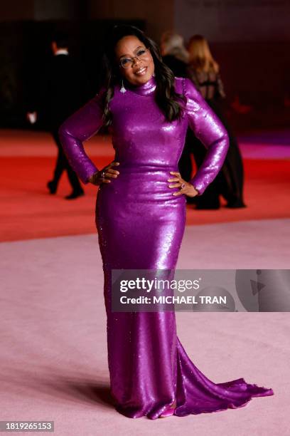 Television host and producer Oprah Winfrey attends the 3rd Annual Academy Museum Gala at the Academy Museum of Motion Pictures in Los Angeles,...