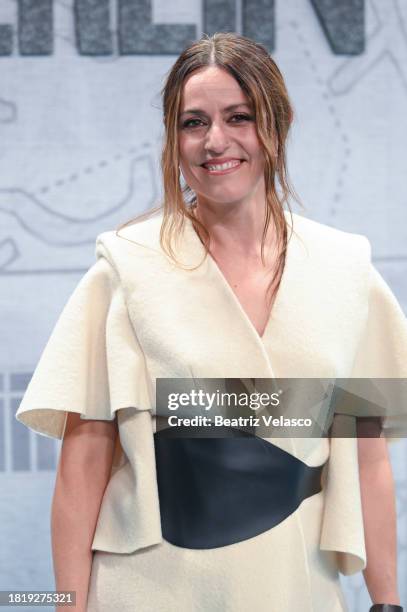 Itziar Ituño attends "BERLIN" premiere on November 28, 2023 in Madrid, Spain.