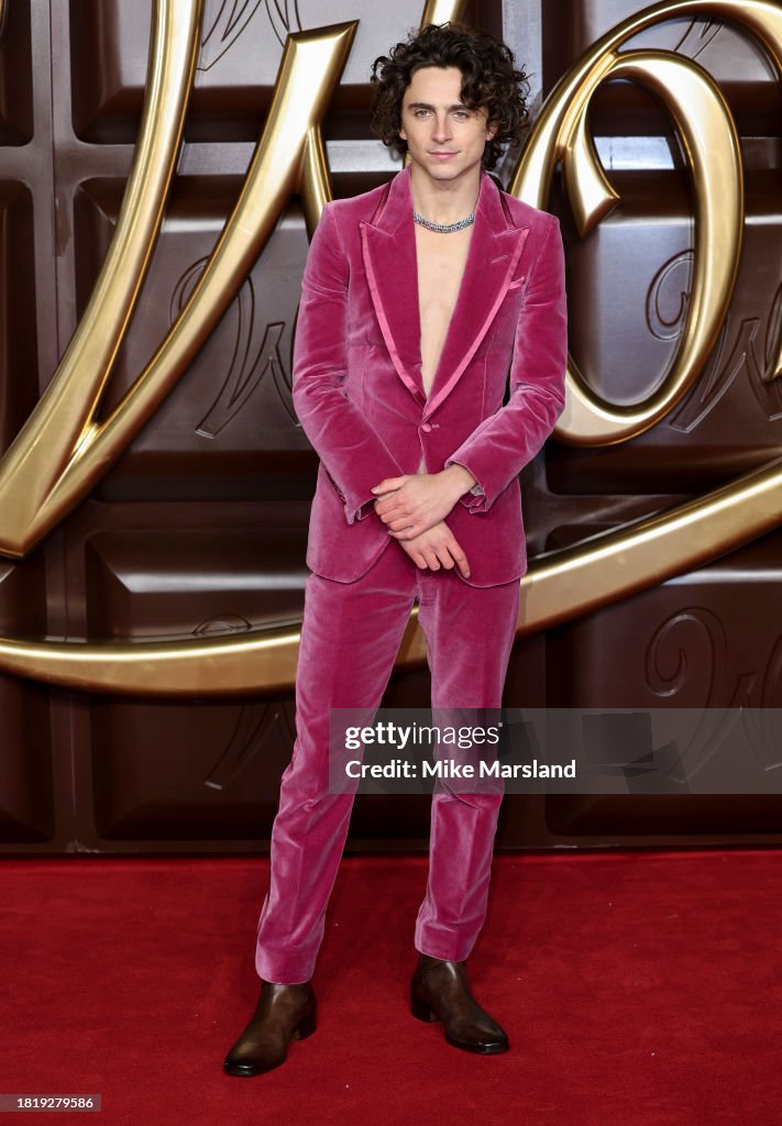 "Wonka" World Premiere - Arrivals