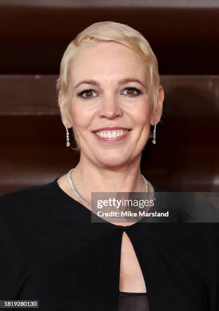 Olivia Colman attends the "Wonka" World Premiere at The Royal Festival Hall on November 28, 2023 in London, England.