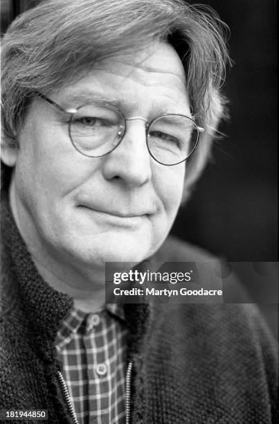 Portrait of English film director and screenwriter Alan Parker, London, 1994.