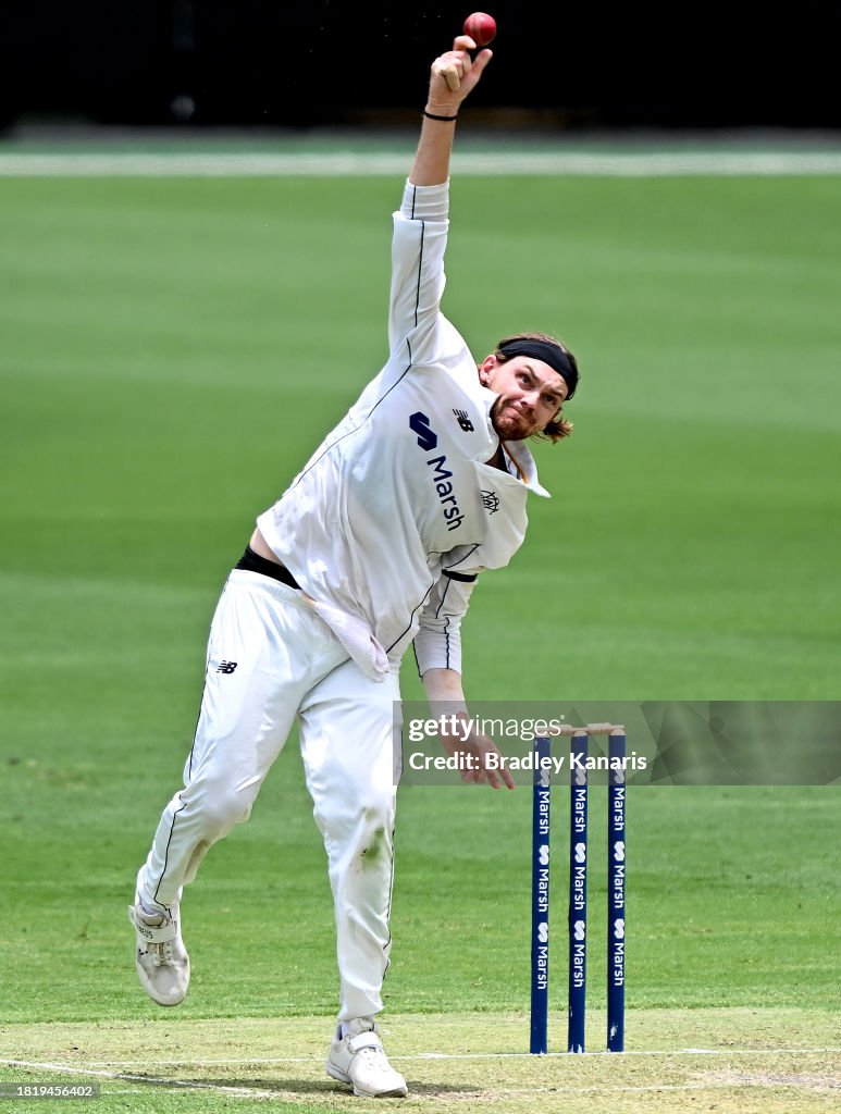 Sheffield Shield - QLD v WA: Day 2