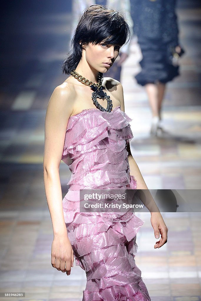 Lanvin : Runway - Paris Fashion Week Womenswear  Spring/Summer 2014