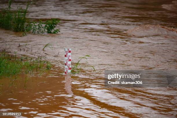 Level Flood Ruler 138 Water Depth Ruler Stock Photos, High-Res Pictures, and Images ...