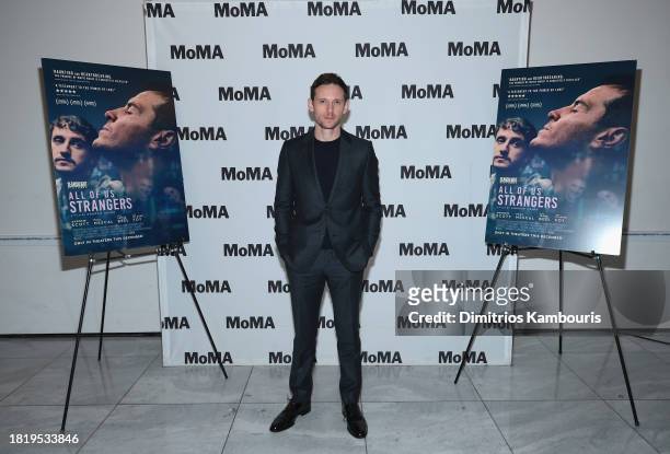 Jamie Bell attends "All Of Us Strangers" MoMA The Contenders 2023 Screening at Museum of Modern Art on November 28, 2023 in New York City.