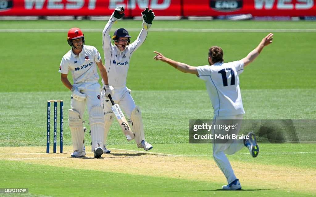 Sheffield Shield - SA v VIC: Day 2