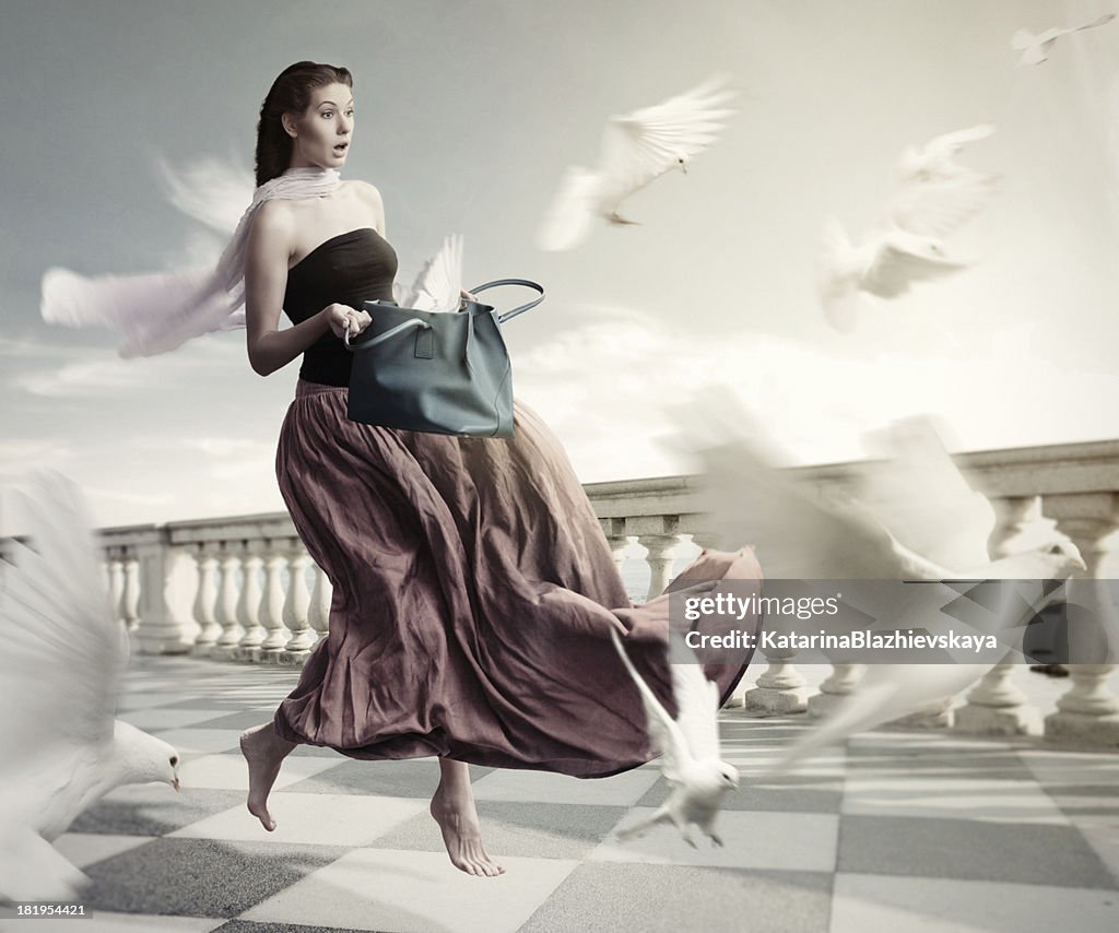 Walking with Doves