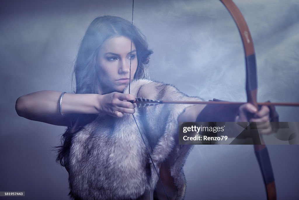 Mysterious Female Archer