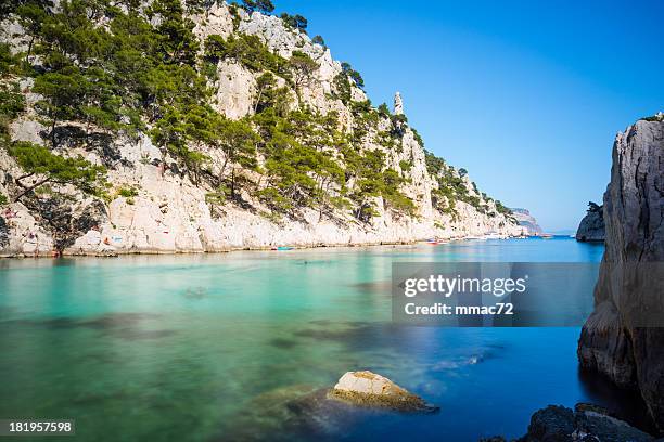 calanques - cassis stock-fotos und bilder