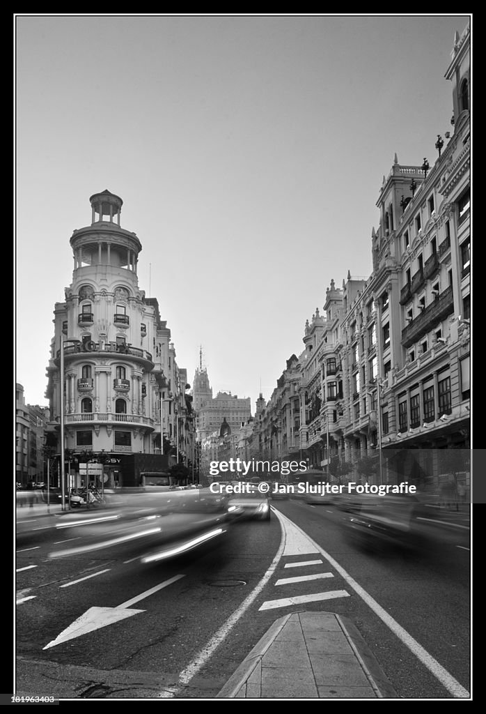 Gran Via, Madrid, Spain