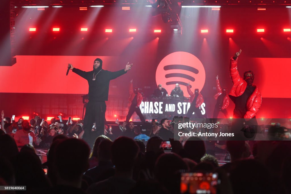 Status Live Defunct Chase & Status celebrates 2023 at Spotify Wrapped Live in London ...