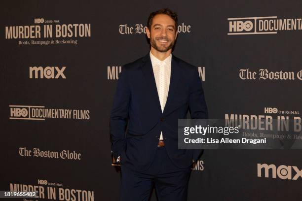Producer Jake Rogal attends the Boston screening of "Murder In Boston: Roots, Rampage & Reckoning" at the Museum of Fine Arts Boston on November 28,...