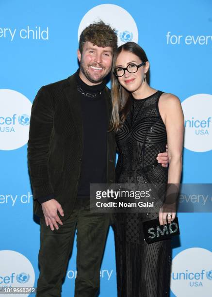 Sterling McDavid attends The UNICEF Gala at Cipriani Wall St. On November 28, 2023 in New York City.