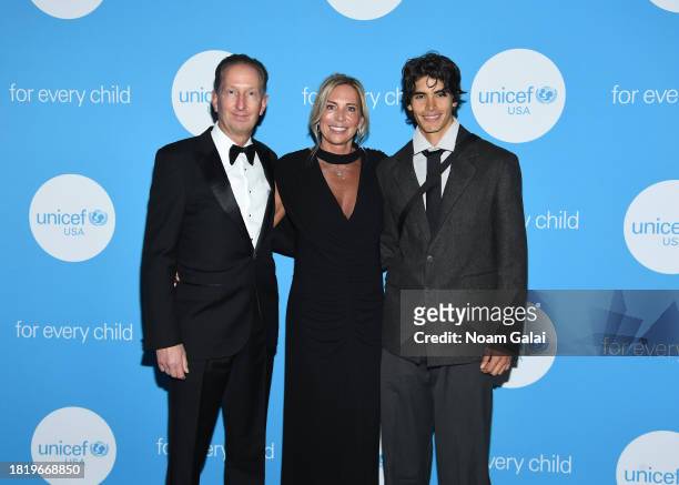 Ewout Steenbergen and Marjolein Steenbergen attend The UNICEF Gala at Cipriani Wall St. On November 28, 2023 in New York City.