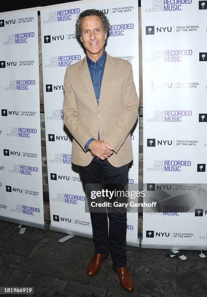 Founder, Glassnote Entertainment Group, Daniel Glass attends Clive Davis Institute Of Recorded Music 10th Anniversary Party at Gallow Green at the...