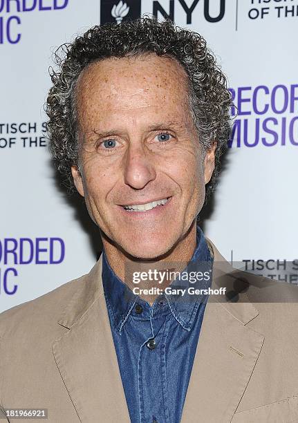 Founder, Glassnote Entertainment Group, Daniel Glass attends Clive Davis Institute Of Recorded Music 10th Anniversary Party at Gallow Green at the...
