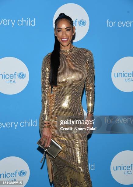 Kirsten Ferguson attends The UNICEF Gala at Cipriani Wall St. On November 28, 2023 in New York City.