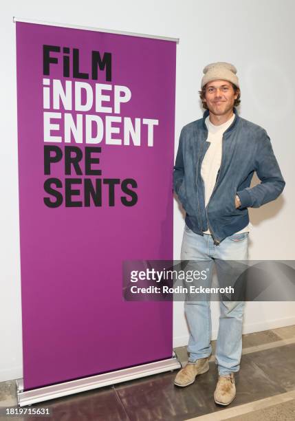 Director Scott Ballew attends the Film Independent Presents special screening of "All That Is Sacred" at Film Independent HQ on November 28, 2023 in...