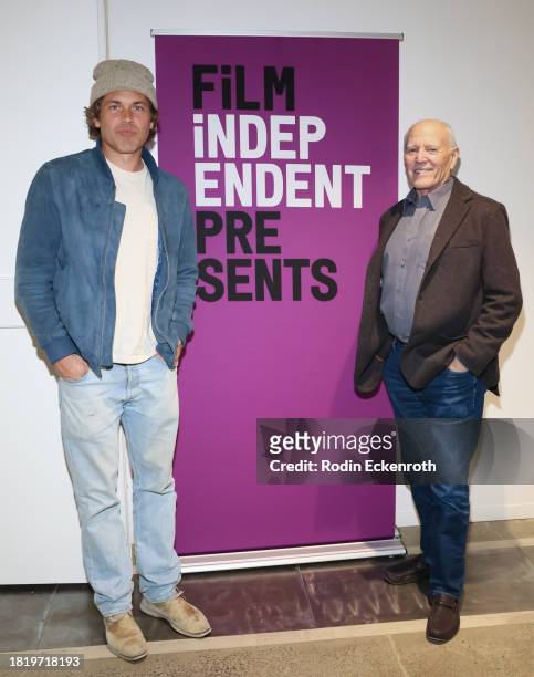 Director Scott Ballew and Executive Producer Frank Marshall attend the Film Independent Presents special screening of "All That Is Sacred" at Film...