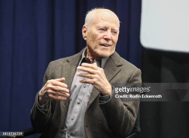 Executive Producer Frank Marshall speaks at the Film Independent Presents special screening of "All That Is Sacred" at Film Independent HQ on...
